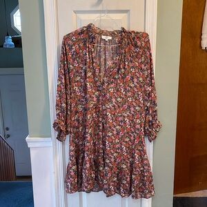 Boutique brand boho floral dress - Sz. L
